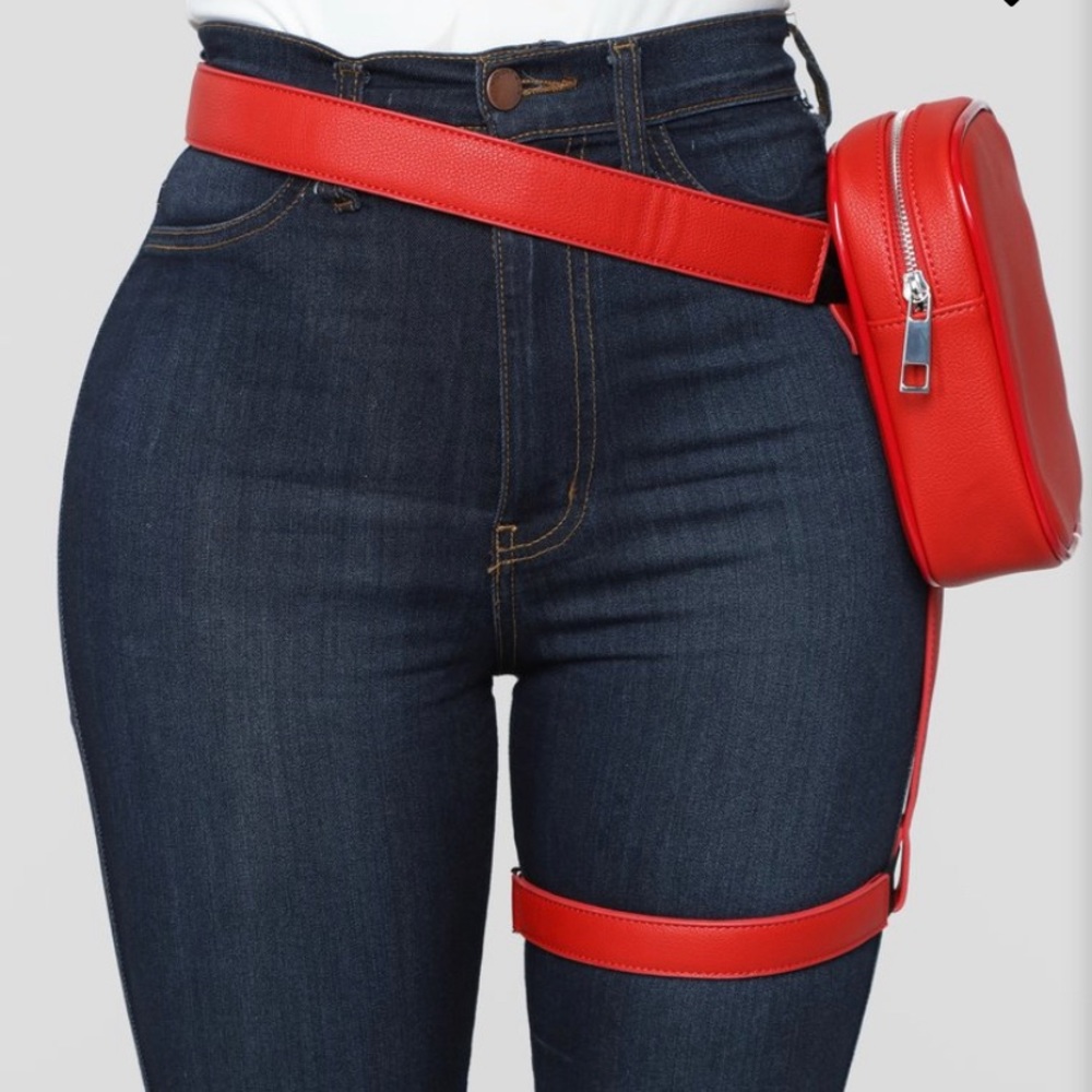 Fashion Nova Next Level Harness Fanny Pack